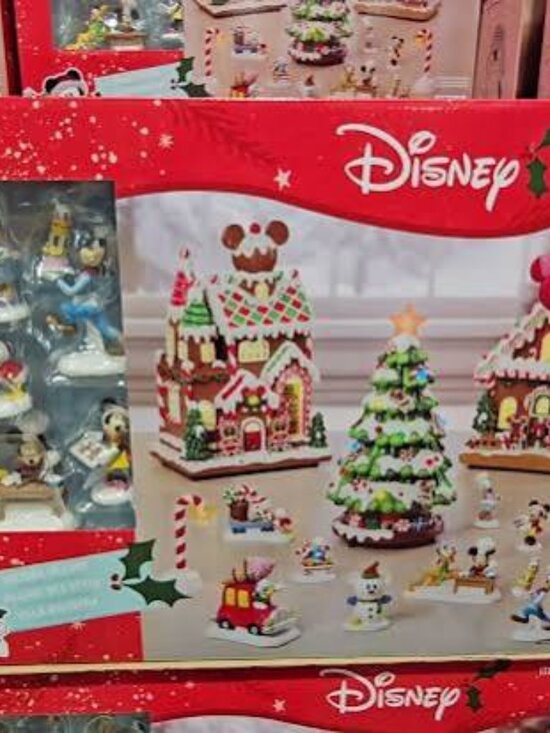 Disney Other - NEW Disney Holiday Gingerbread Village, 13-Piece Set